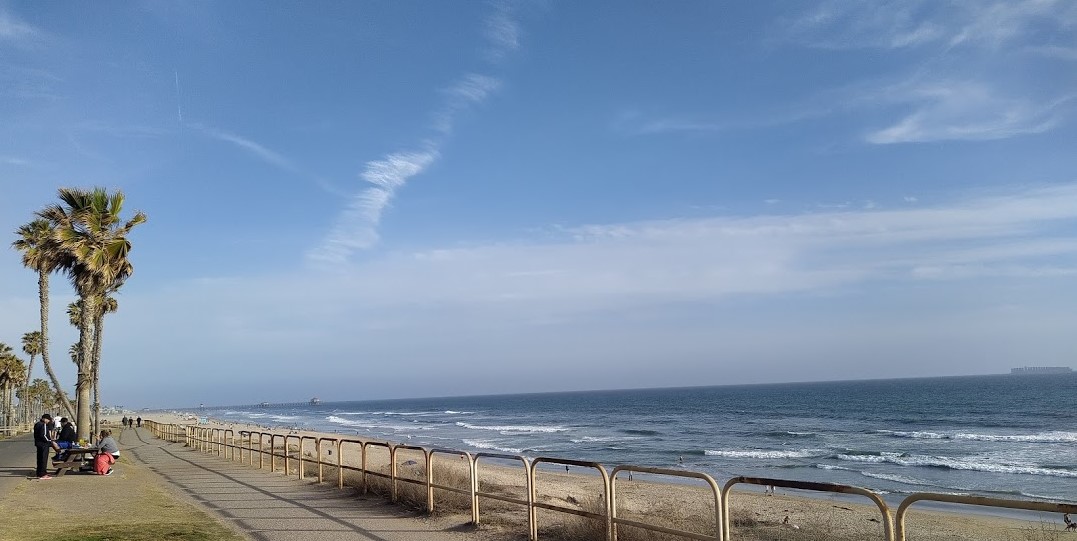2021.4.10 Surf City Coastal View via Bluff at Dog Beach